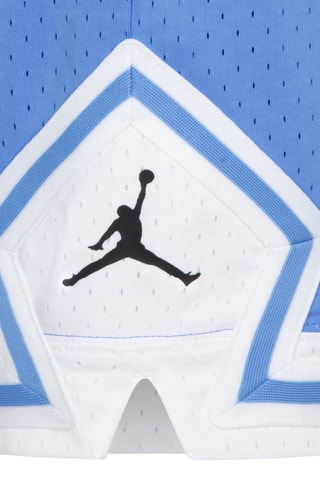 Short de basketball - Blanc et bleu