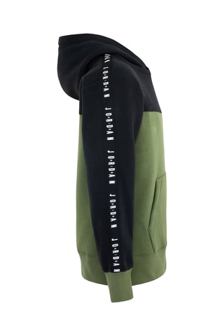 Sweat à capuche -  Jordan - Blanc, noir, beige et vert