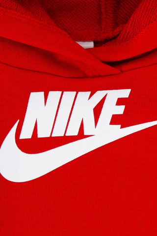 Sweat à capuche et pantalon - Blanc et rouge