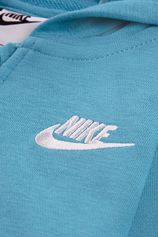 Sweat à capuche et pantalon - Blanc et bleu