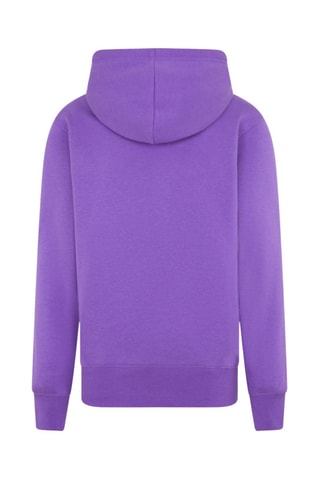 Sweat à capuche - Blanc et violet
