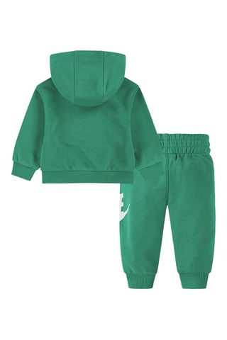 Sweat à capuche et pantalon - Blanc et vert