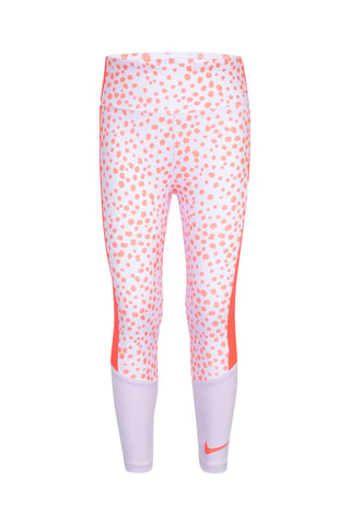 Legging - Nike - Blanc et orange