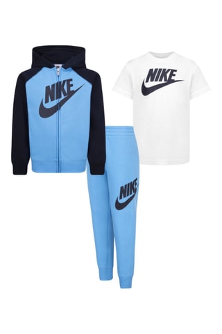 Ensemble 3 pièces Boxed - Nike - Blanc, bleu et noir