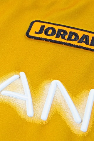 T-shirt - Blanc, noir et jaune