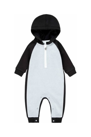 Combinaison à capuche - Nike - Blanc, noir et gris