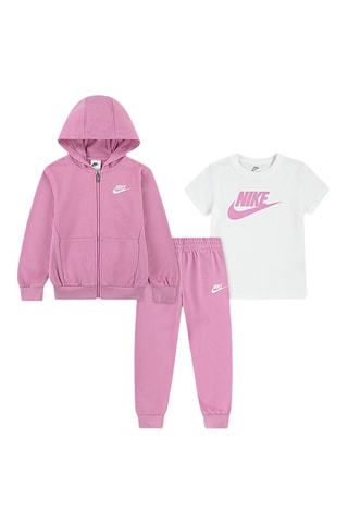 Ensemble 3 pièces - Blanc et rose