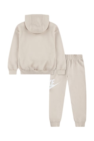 Sweat à capuche et pantalon - Blanc et beige