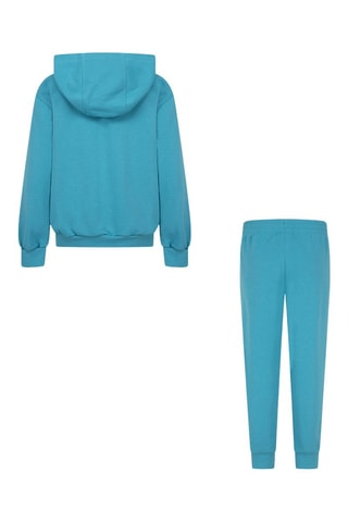 Sweat à capuche et pantalon - Blanc et bleu
