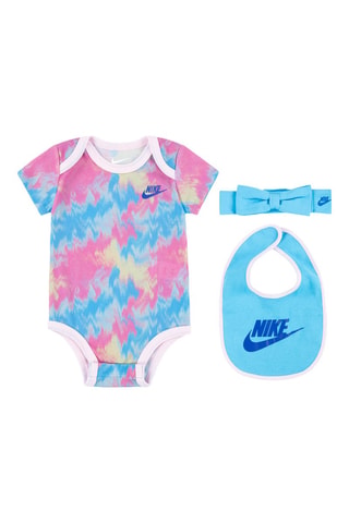 Ensemble 3 pièces - Nike - Blanc, bleu et rose