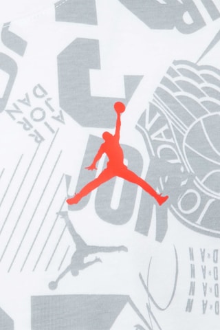 T-shirt - Jordan - Blanc et gris