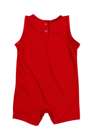 Combinaison sans manches - Rouge