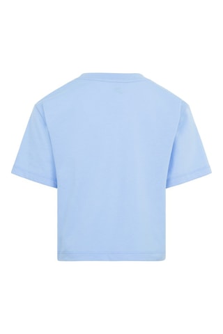 Tshirt Swoosh Boxy - Bleu