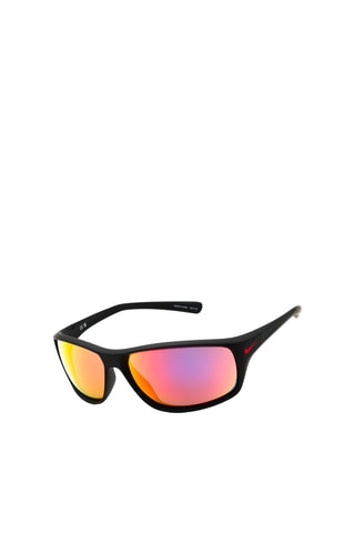 Occhiali da sole - Lenti a specchio - Categoria 3 - Uomo - Nike - Nero e grigio