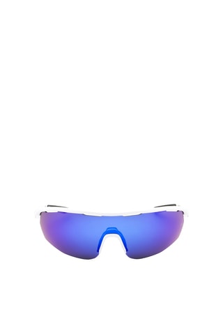 Occhiali da sole - Lenti a specchio - Categoria 3 - Uomo - Under Armour - Bianco e blu