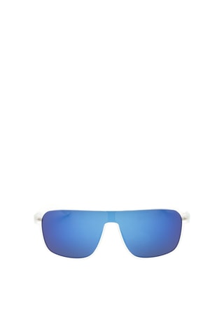 Occhiali da sole - Lenti a specchio - Categoria 3 - Uomo - Nike - Trasparente e blu