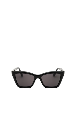 Occhiali da sole - Categoria 3 - Donna - Salvatore Ferragamo - Nero e grigio scuro