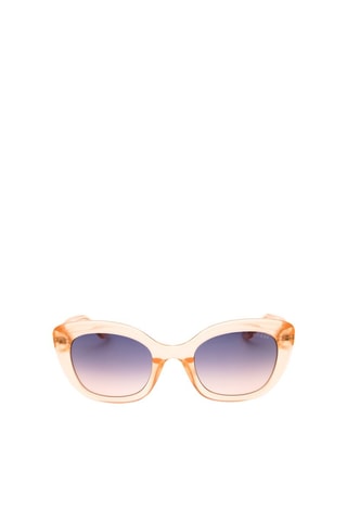 Occhiali da sole donna - Lenti a specchio - Categoria 3 - Guess - Grigio e arancione