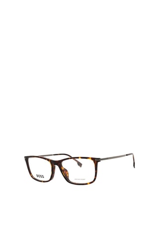 Occhiali da vista uomo - Hugo Boss - Marrone scuro e arancione