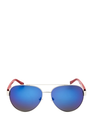 Occhiali da sole unisex - Lenti a specchio - Categoria 3 - Fila - Argentato