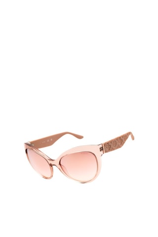 Occhiali da sole donna - Lenti a specchio - Categoria 3 - Guess - Beige