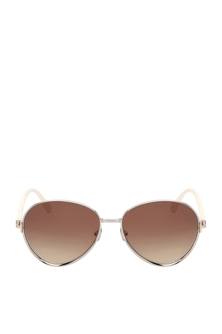 Occhiali da sole donna - Lenti a specchio - Categoria 3 - Tom Ford - Marrone