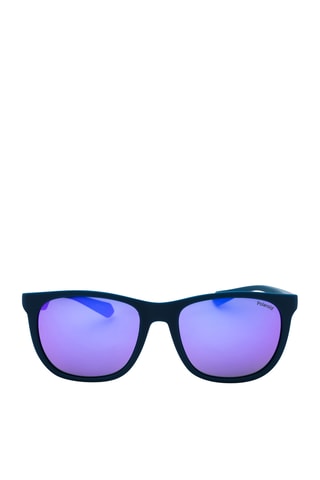 Occhiali da sole uomo - Lenti a specchio - Categoria 3 - Polaroid - Blu