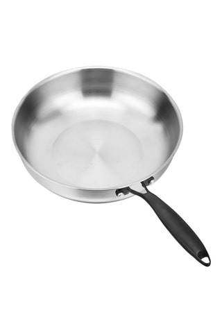 Padella fonda in acciaio inossidabile - 28 cm