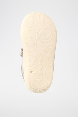 Sapatilhas em nobuck - Creme - Bege