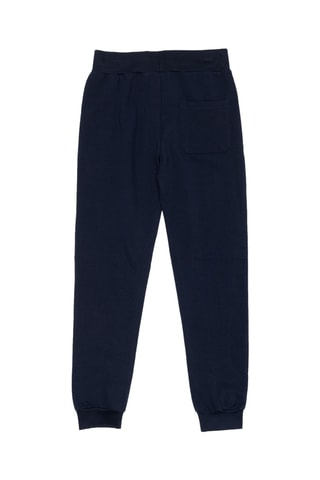 Conjunto sweat com capuz e calças de treino - Preto e azul