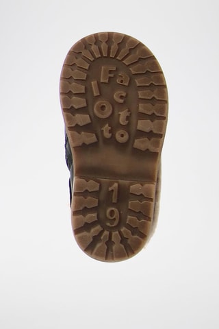 Botins forrados de couro napa Winter - Preto
