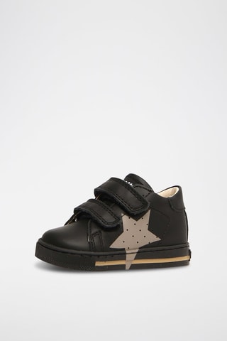 Boots em couro de vitelo Venus - Preto