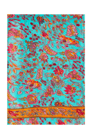 Foulard - Rosso, giallo e rosa