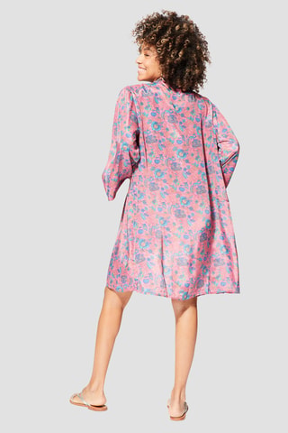 Kimono - Rosa, blu e beige