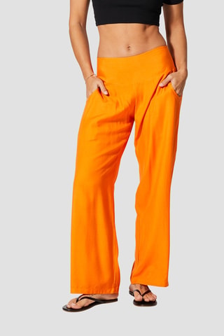 Pantaloni - Arancione e nero