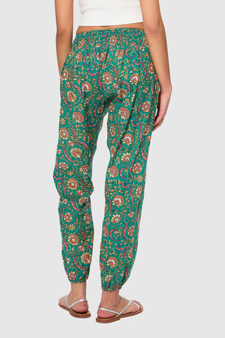 Pantaloni - Rosso, blu, verde e arancione