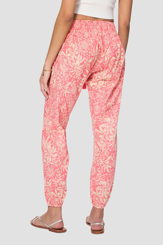 Pantaloni straight 7/8 - Rosa