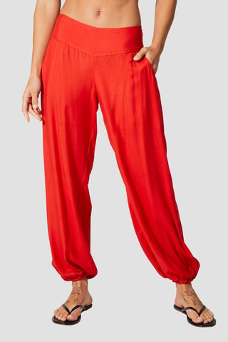 Pantaloni alla turca - Rosso