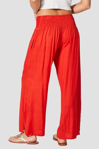 Pantaloni palazzo - Rosso