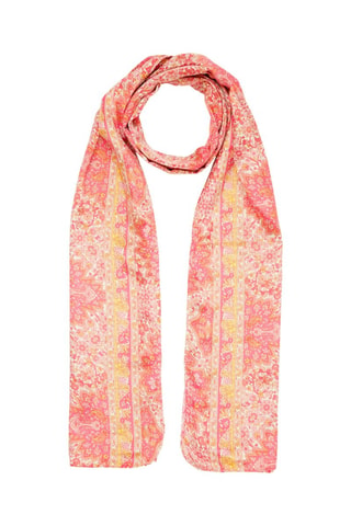Foulard - Beige, giallo e rosa
