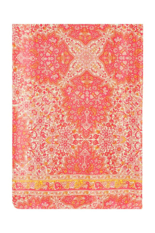Foulard - Beige, giallo e rosa