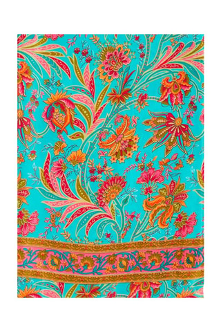 Foulard - Verde, arancione e rosa