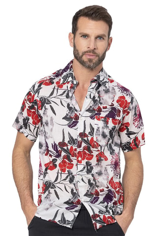 Camicia regular - Bianco