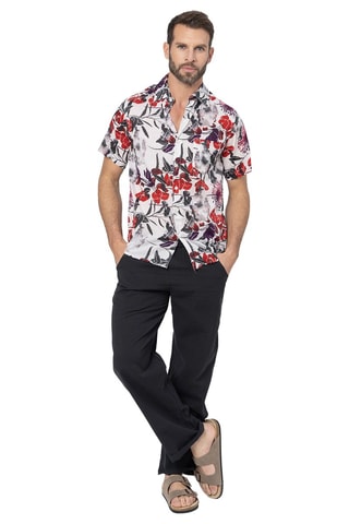 Camicia regular - Bianco