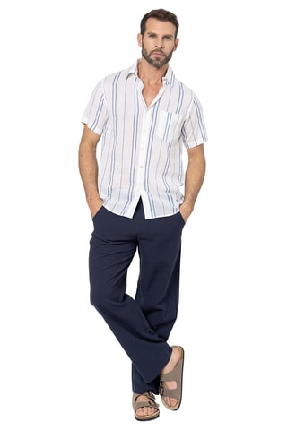 Camicia regular - Bianco