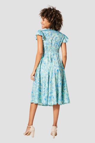 Robe patineuse - Bleu