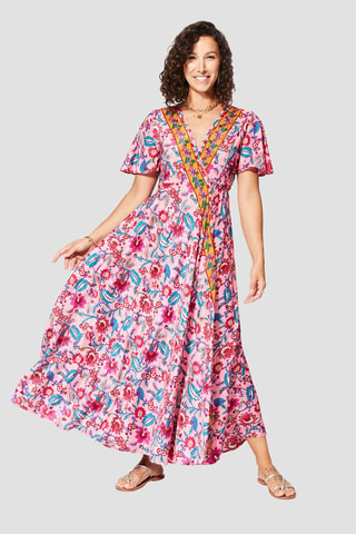 Robe longue - Rose