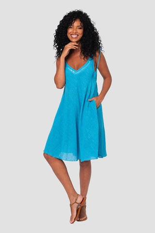 Abito a campana - Blu