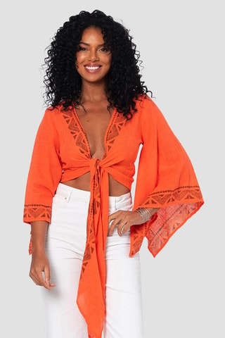 Crop top - Arancione