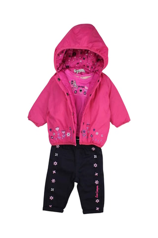 Conjunto de 3 piezas - Lee Cooper - Azul y rosa